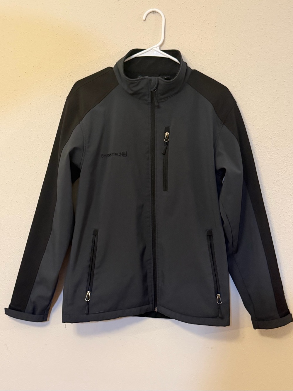 Swiss Tech Gray Full Zip Jacket